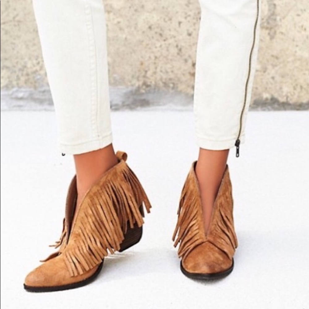 Tulsi Fringe Boot Free People size 7